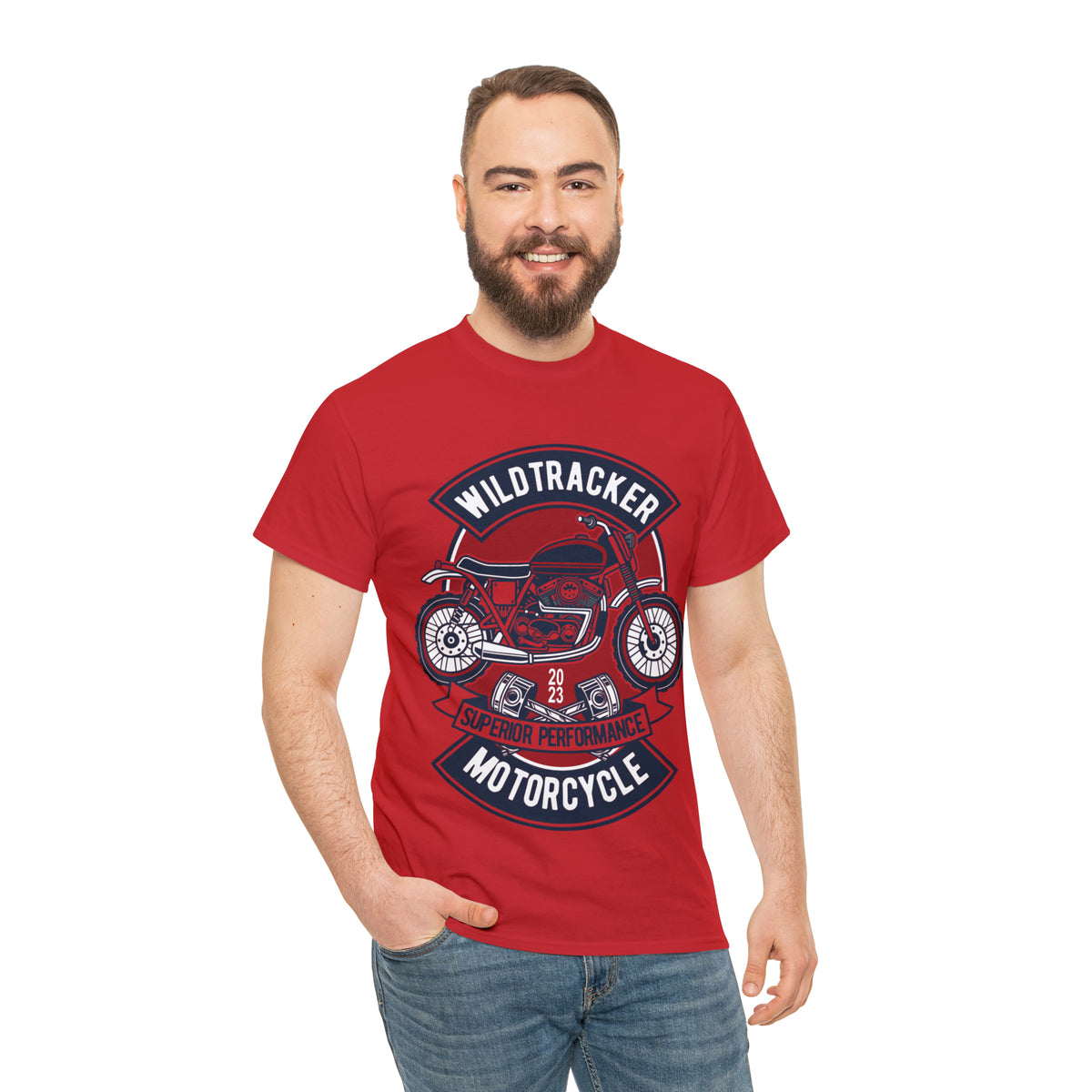 WILD TRACKER - Printed in Australia - Unisex Jersey Short Sleeve Tee