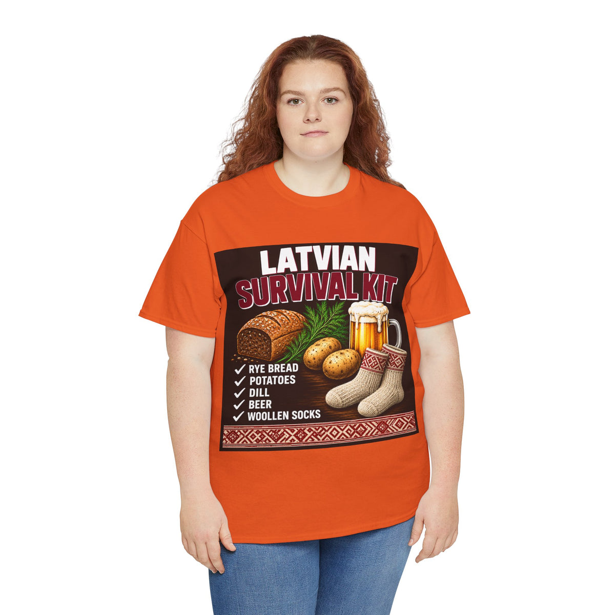 Latvian Survival Kit T-Shirt | Funny Latvian Gift | BalticAF