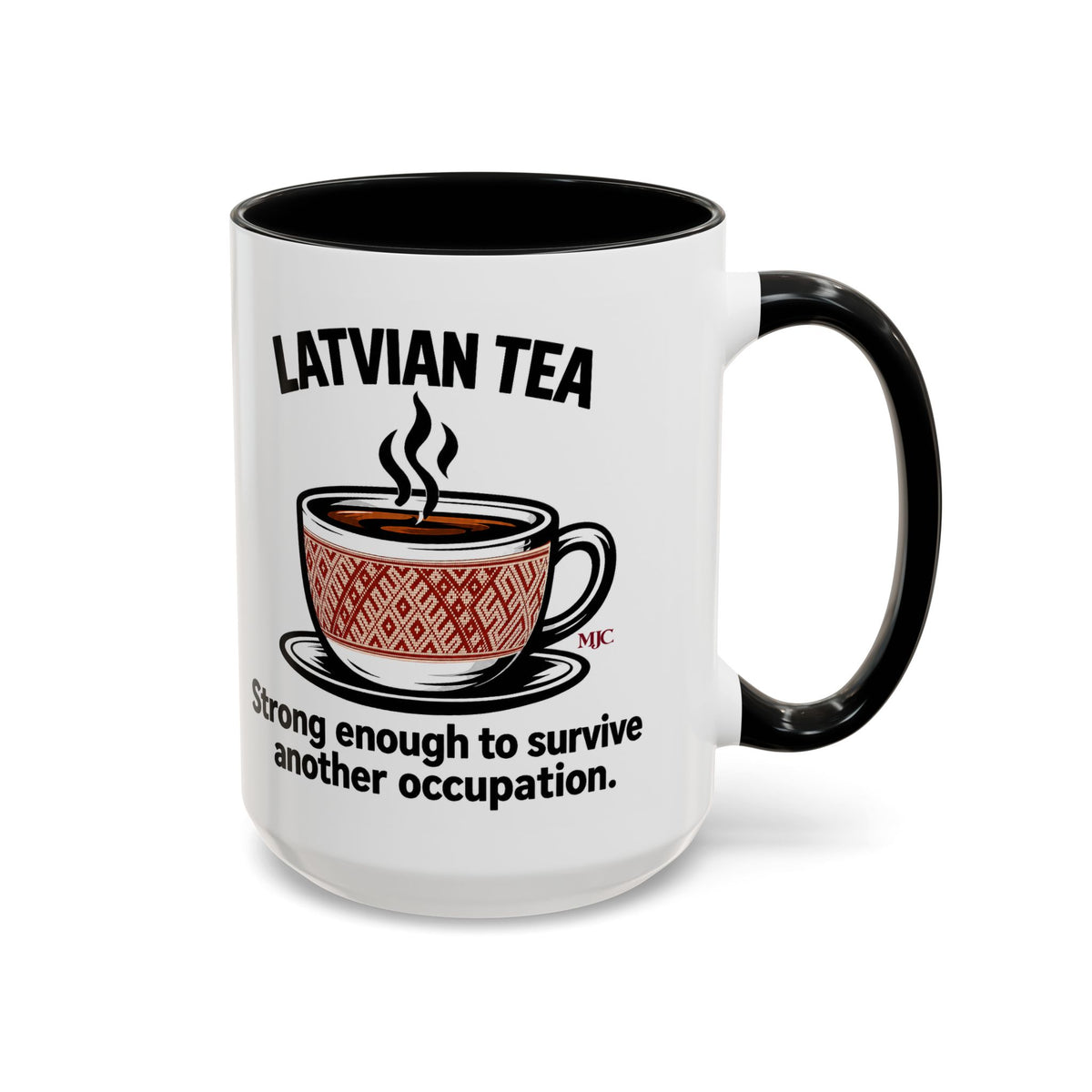 Latvian Tea Mug | Latvian Heritage & Humour Gift | BalticAF