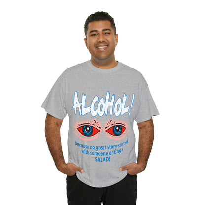 "ALC****" vs Salad - Funny Unisex Heavy Cotton Tee - AUS