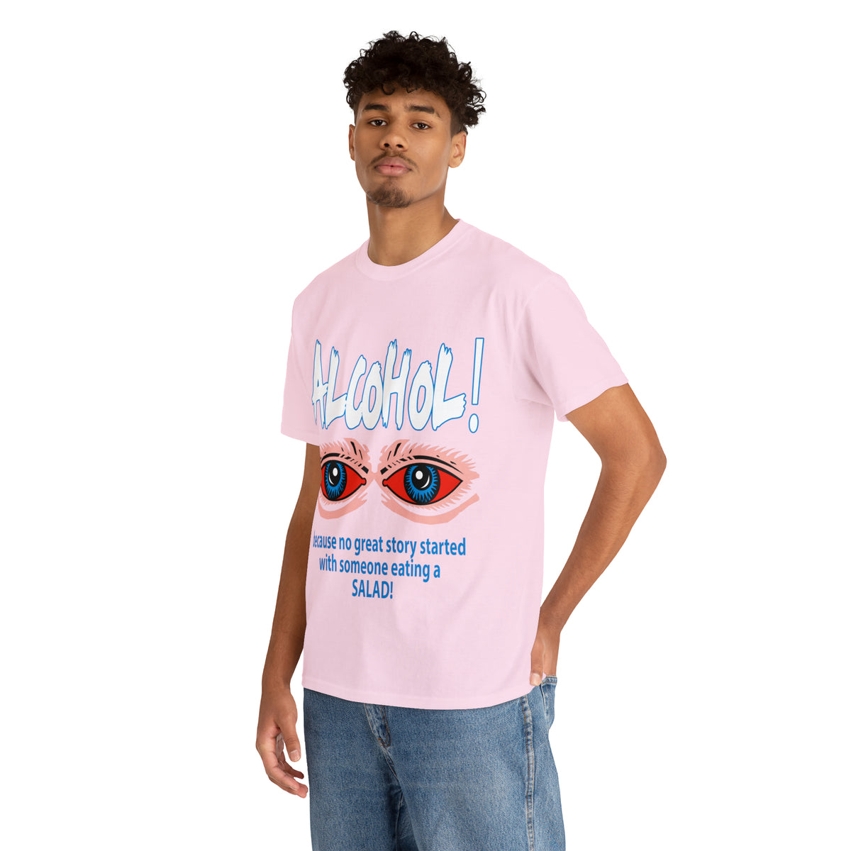 "ALC****" vs Salad - Funny Unisex Heavy Cotton Tee - AUS