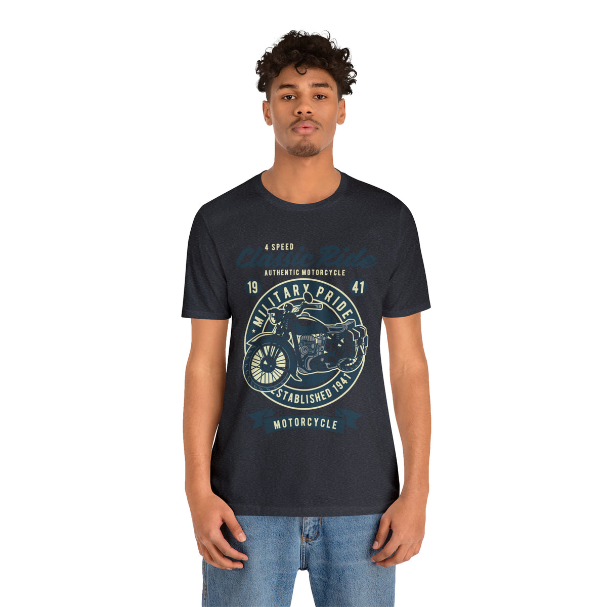 MILITARY RIDE Classic Pride - Unisex Jersey Short Sleeve Tee