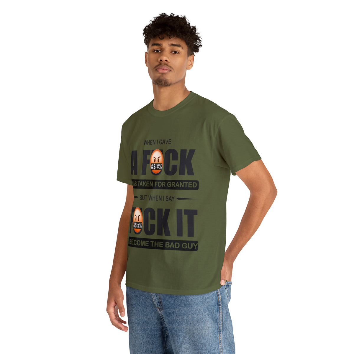 WHEN I GAVE A F***  - Funny Unisex Heavy Cotton Tee - AUS
