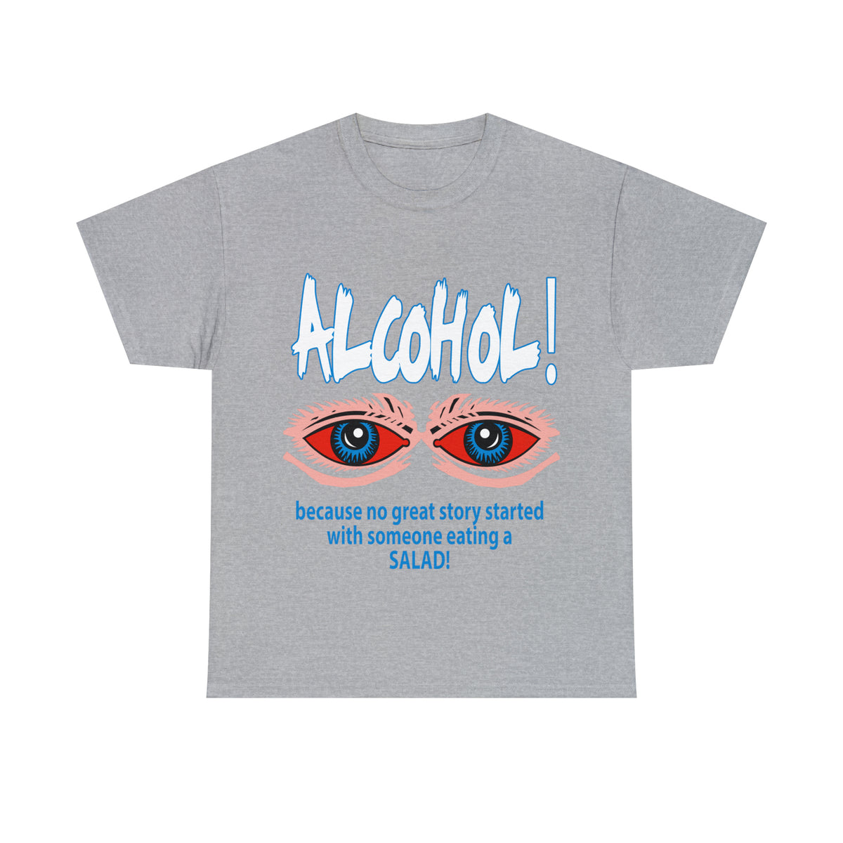 "ALC****" vs Salad - Funny Unisex Heavy Cotton Tee - AUS
