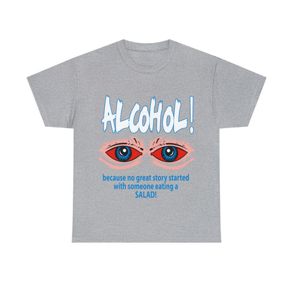 "ALC****" vs Salad - Funny Unisex Heavy Cotton Tee - AUS