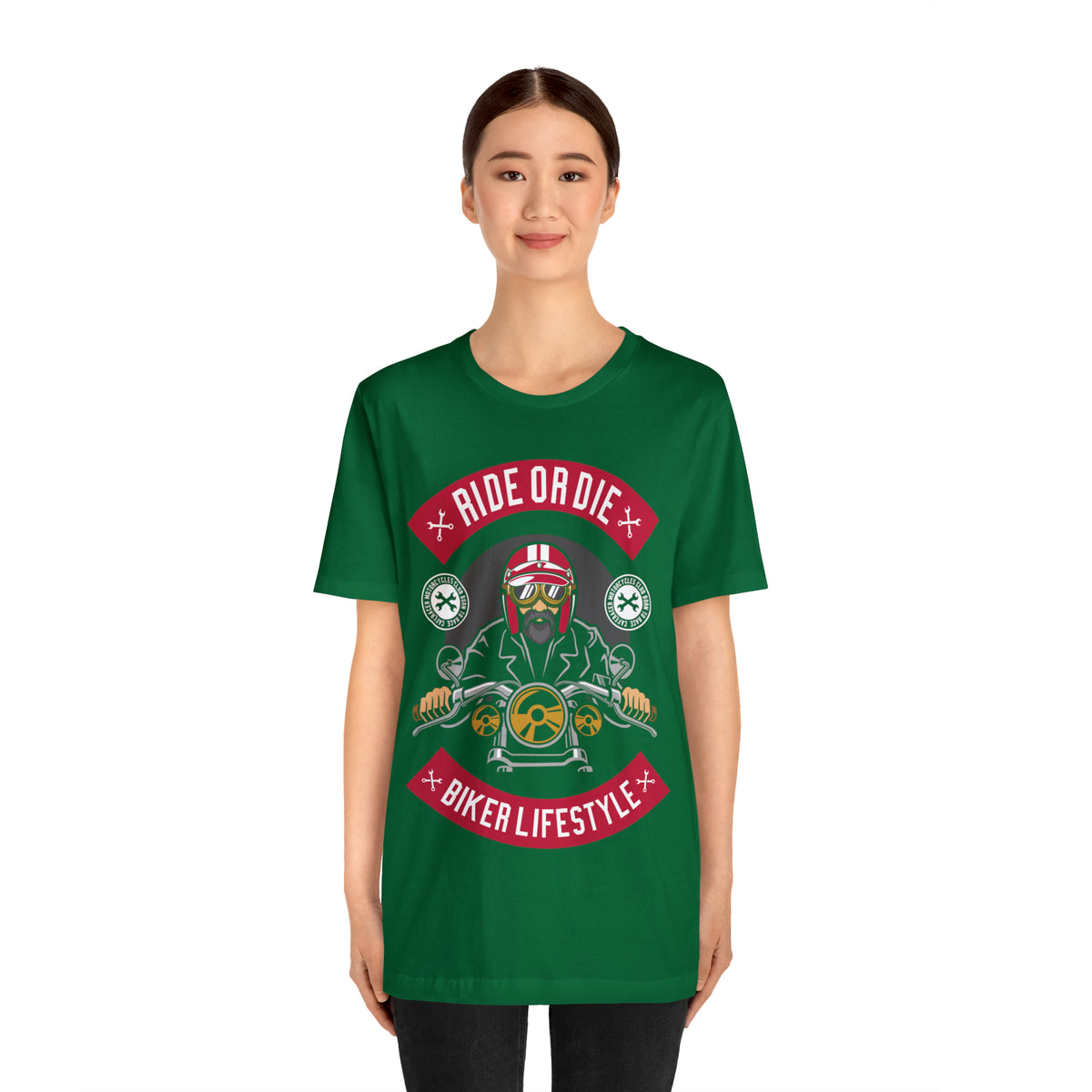 BIKER LIFESTYLE - Ride or Die - Unisex Jersey Short Sleeve Tee