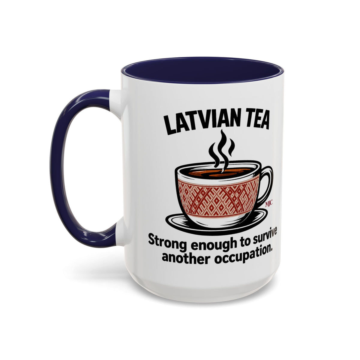Latvian Tea Mug | Latvian Heritage & Humour Gift | BalticAF