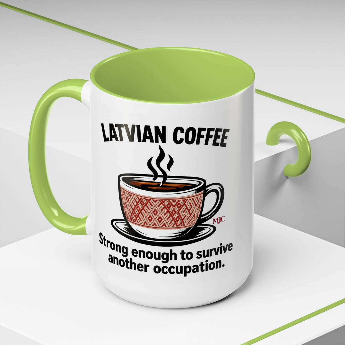Latvian Coffee Mug | Funny Latvian Heritage Gift | BalticAF