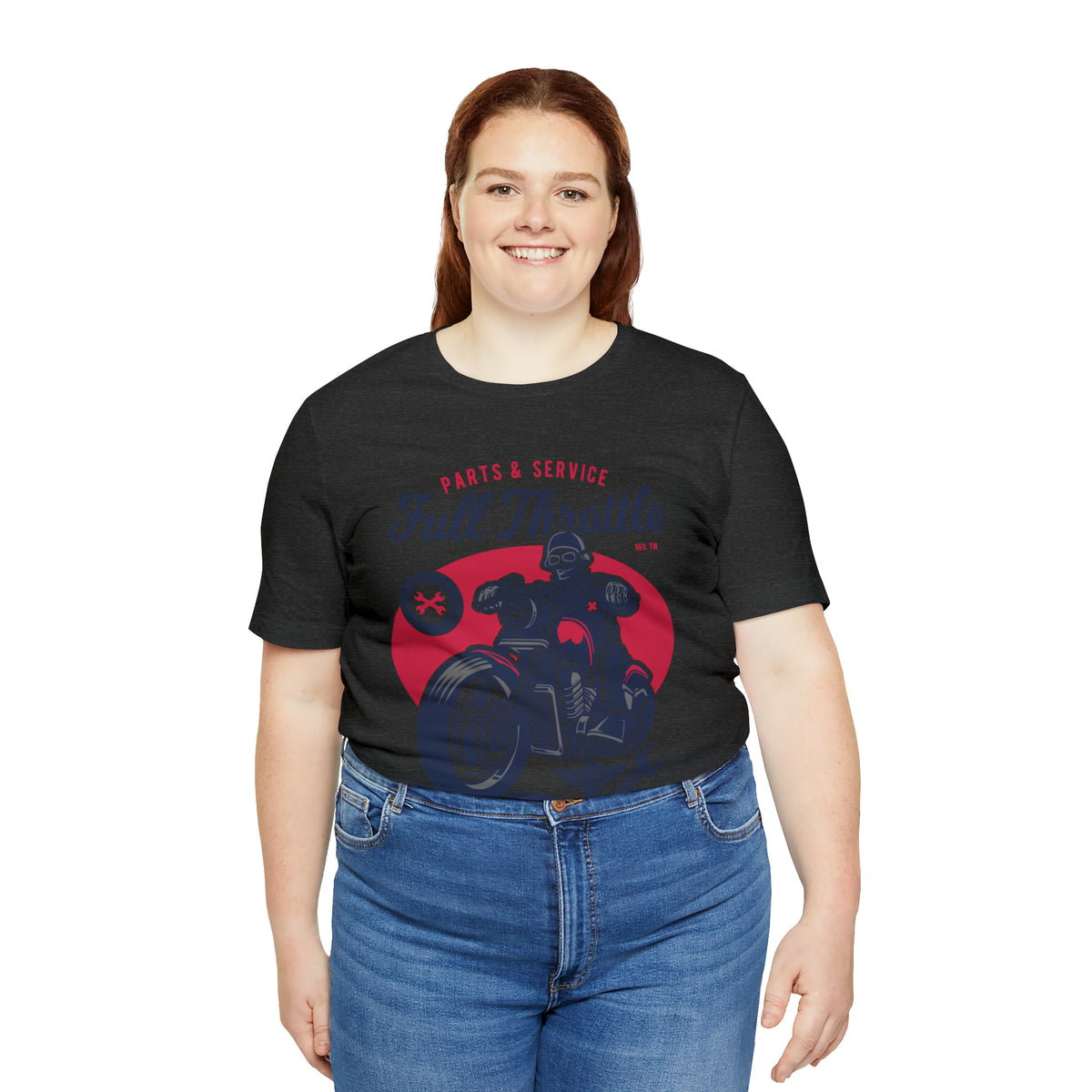 FULL THROTTLE Parts & Service - Unisex Jersey Short Sleeve Tee