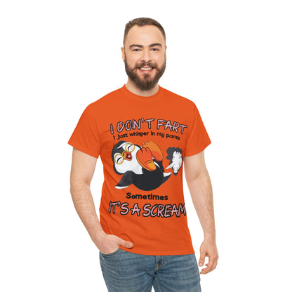 I DON'T FA*T  - Funny Unisex Heavy Cotton Tee - AUS