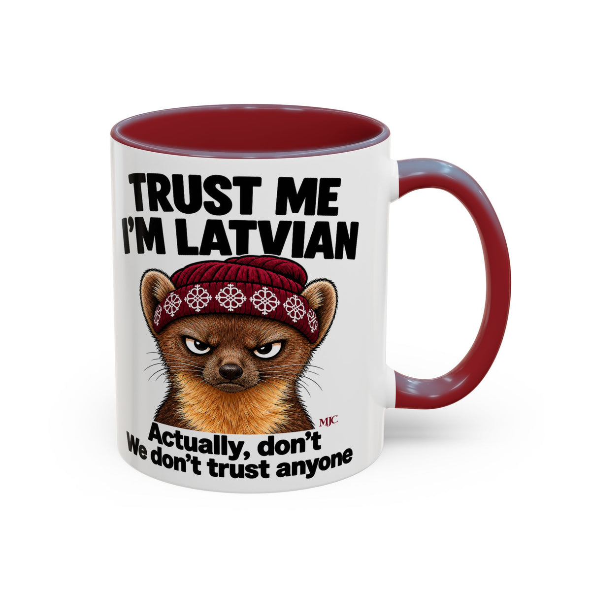 Trust Me I'm Latvian Mug | Funny Latvian Gift | BalticAF