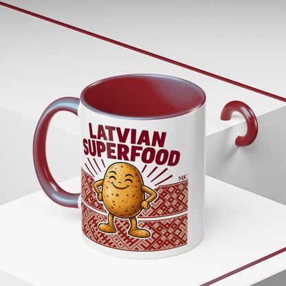 Latvian Superfood Mug | Funny Potato Gift | BalticAF