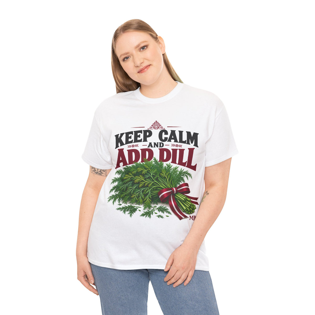 Keep Calm and Add Dill T-Shirt | Funny Latvian Gift | BalticAF