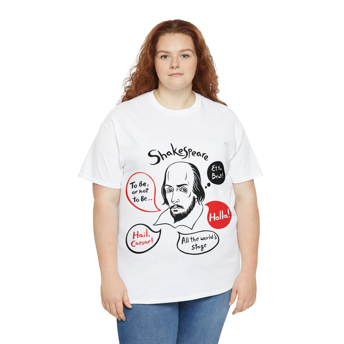 SHAKESPEARE (light) - Unisex Heavy Cotton Tee