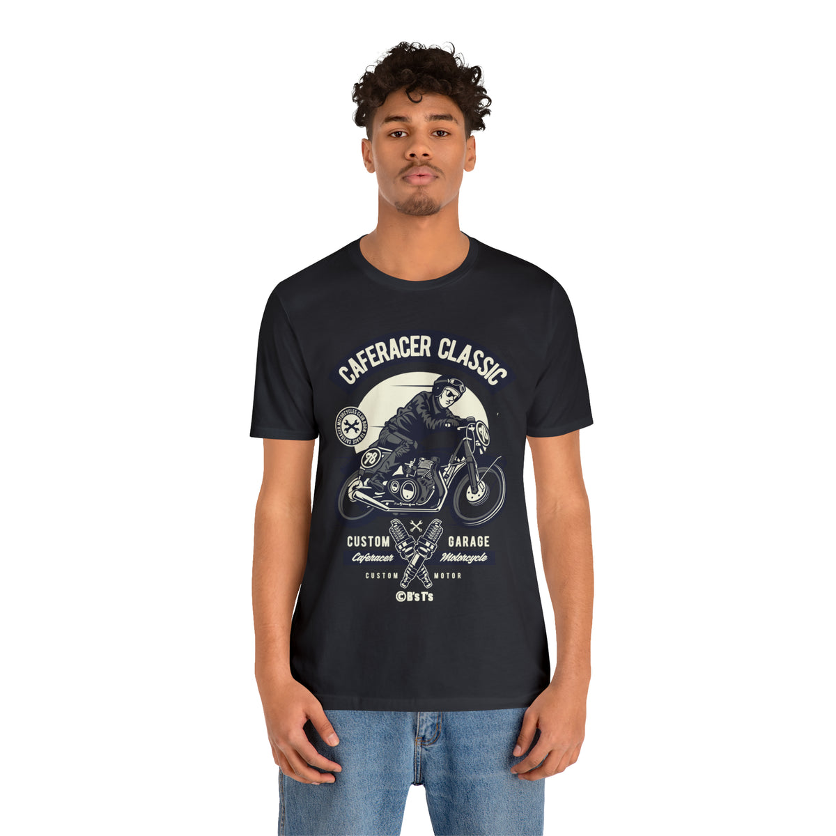 CAFE RACER Classic - Unisex Jersey Short Sleeve Tee
