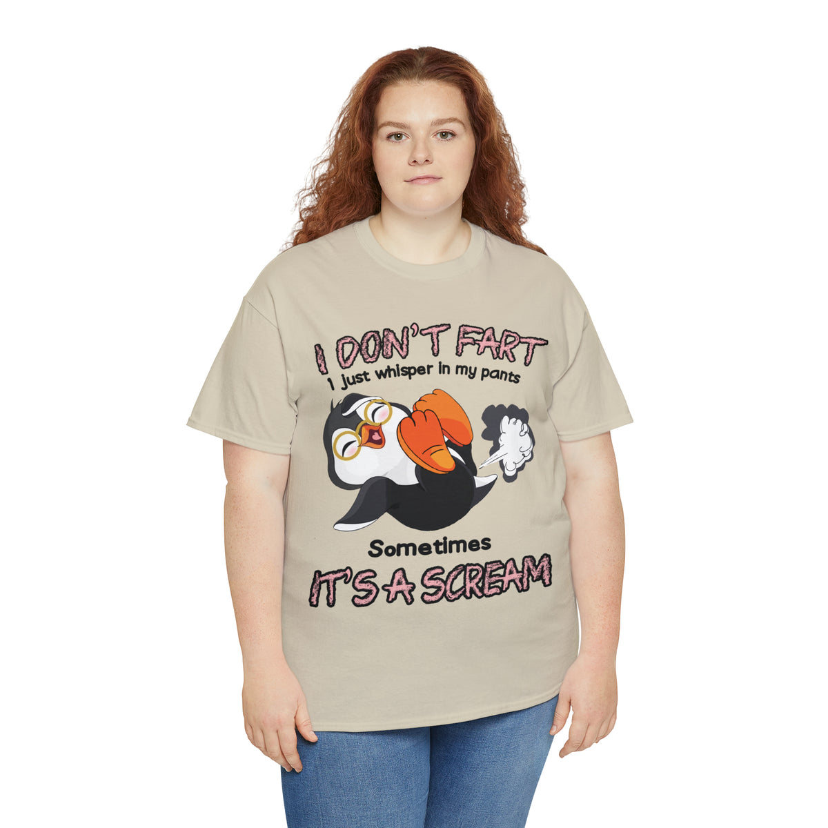 I DON'T FA*T - Funny Unisex Heavy Cotton Tee - USA