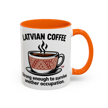 Latvian Coffee Mug | Funny Latvian Heritage Gift | BalticAF