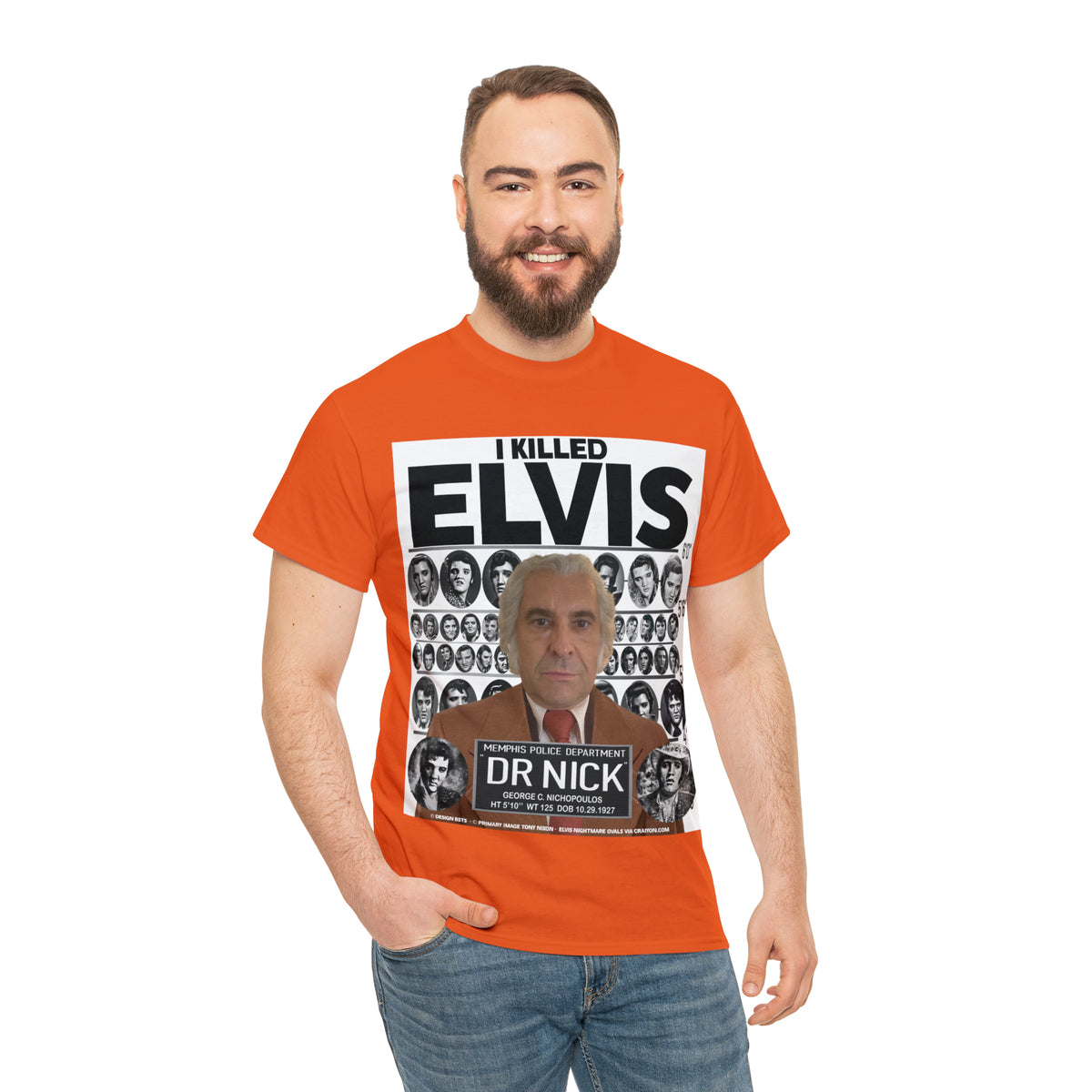 I KI**** ELVIS  - Unisex Heavy Cotton Tee - AUS