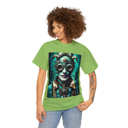 CYBER-STEAMPUNK LORD - Airt on a Shirt  - Unisex Heavy Cotton Tee - AUS