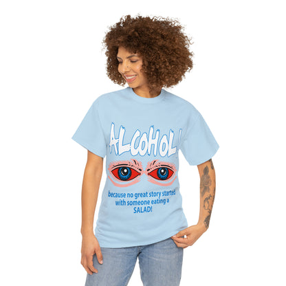"ALC****" vs Salad - Funny Unisex Heavy Cotton Tee - AUS