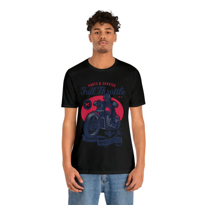 FULL THROTTLE Parts & Service - Unisex Jersey Short Sleeve Tee