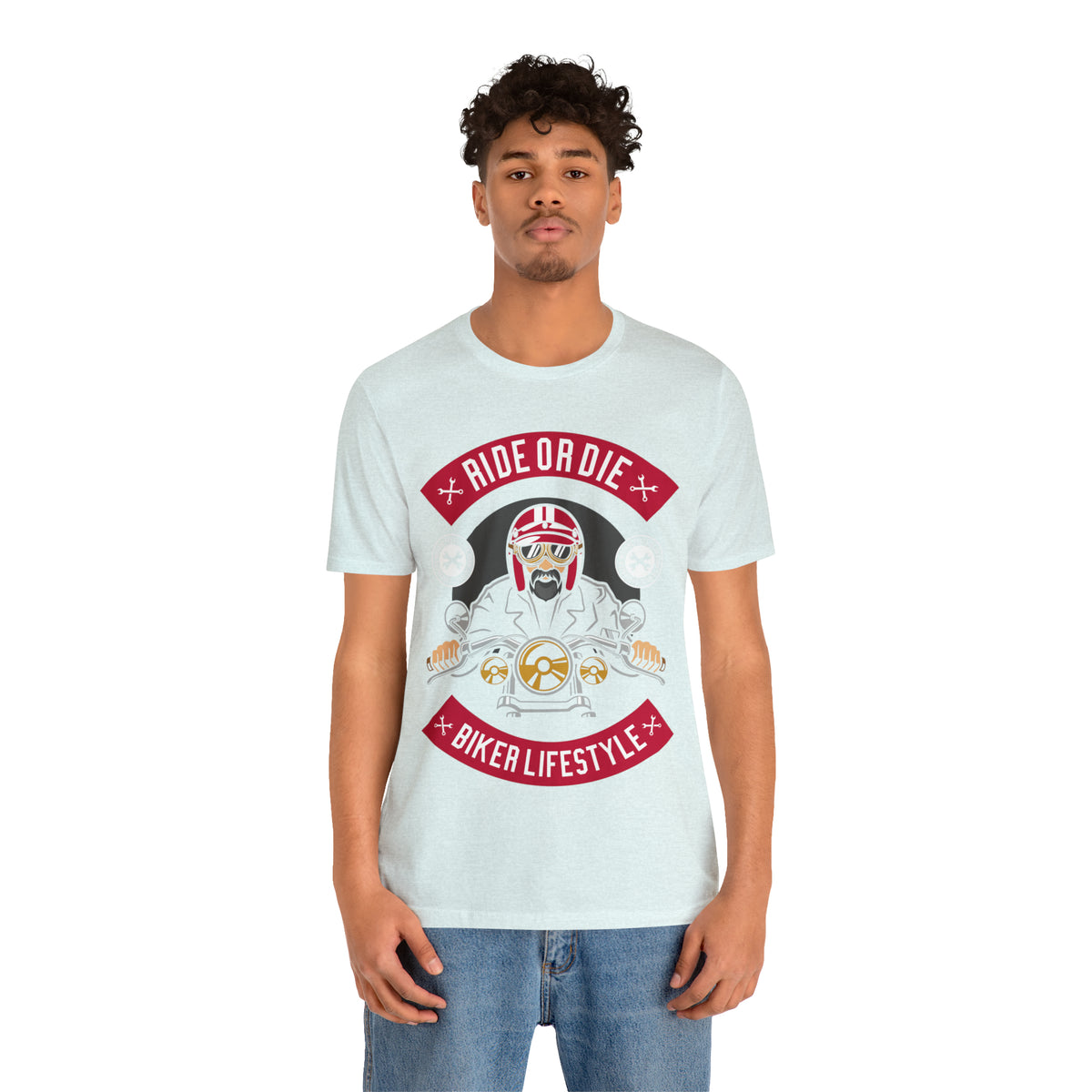 BIKER LIFESTYLE - Ride or Die - Unisex Jersey Short Sleeve Tee