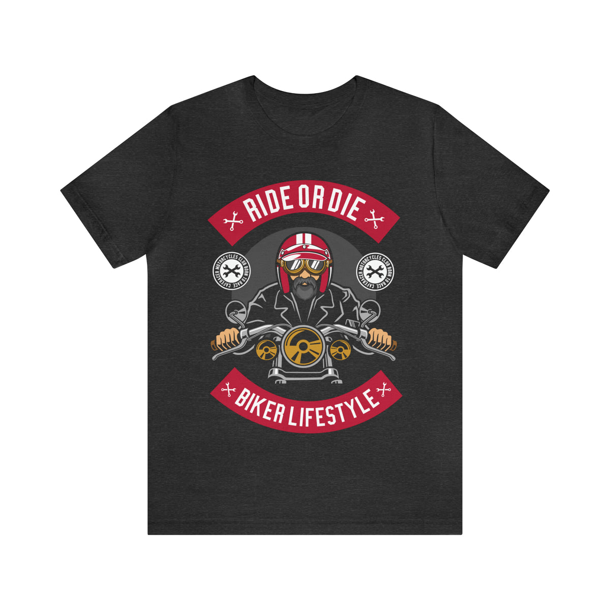 BIKER LIFESTYLE - Ride or Die - Unisex Jersey Short Sleeve Tee