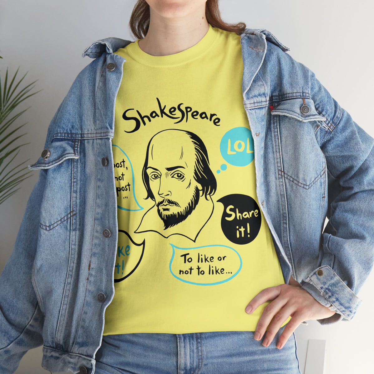 21st Century SHAKESPEARE  (light) - Unisex Heavy Cotton Tee