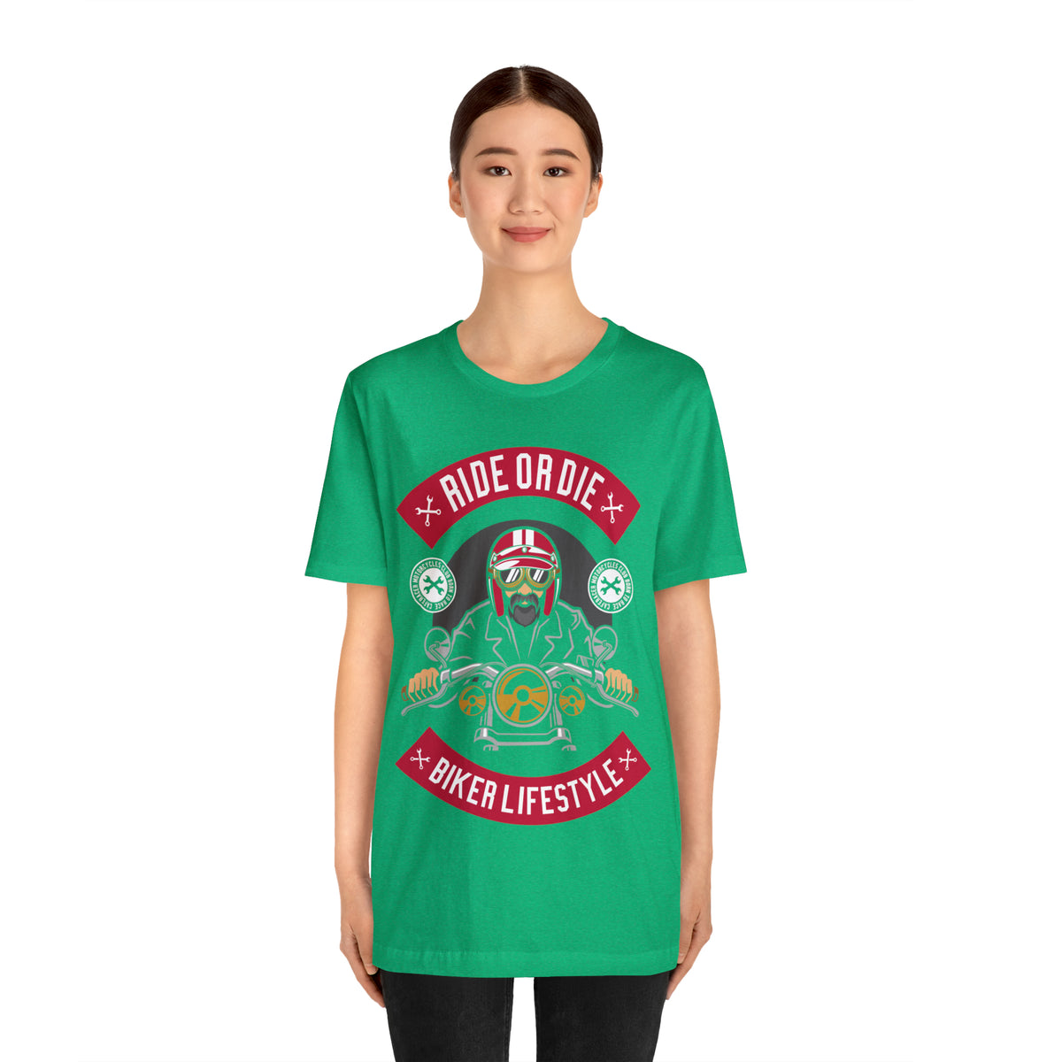 BIKER LIFESTYLE - Ride or Die - Unisex Jersey Short Sleeve Tee