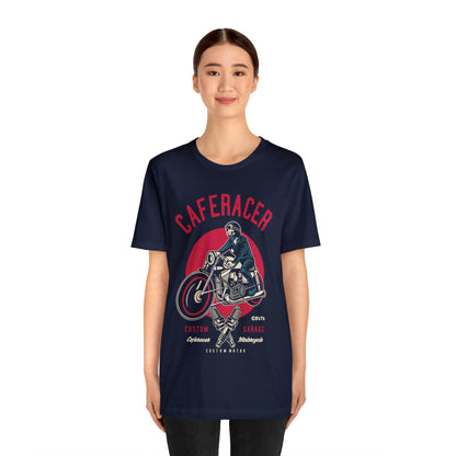 CAFE RACER Custom Garage - Unisex Jersey Short Sleeve Tee