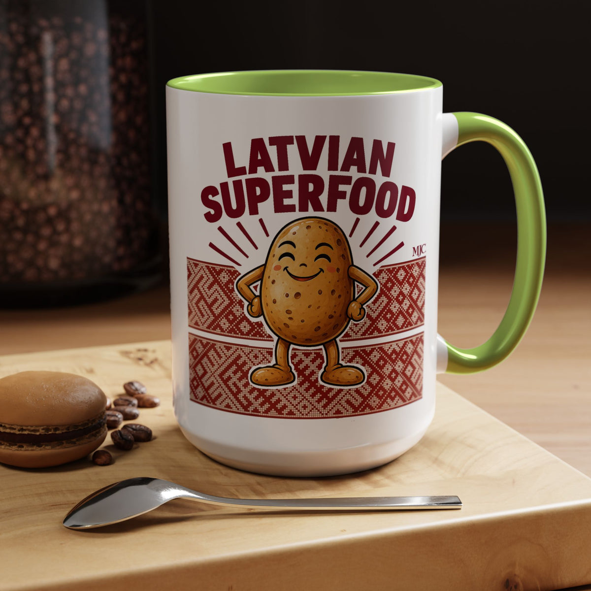 Latvian Superfood Mug | Funny Potato Gift | BalticAF