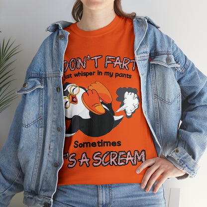 I DON'T FA*T  - Funny Unisex Heavy Cotton Tee - AUS