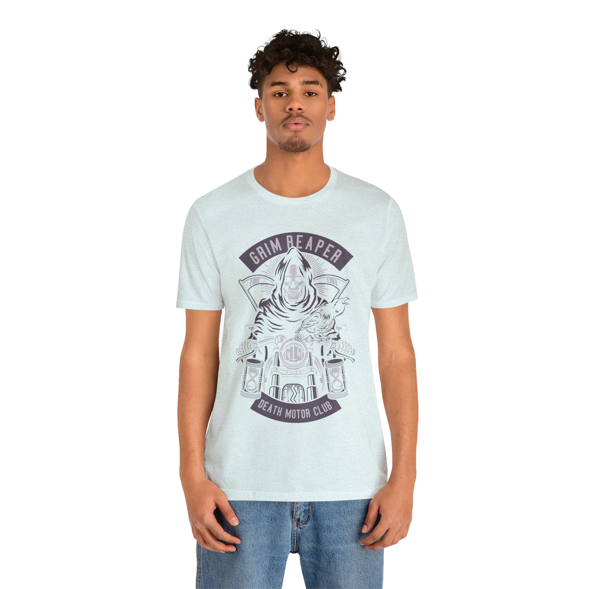 GRIM REAPER Moto Club - Unisex Jersey Short Sleeve Tee