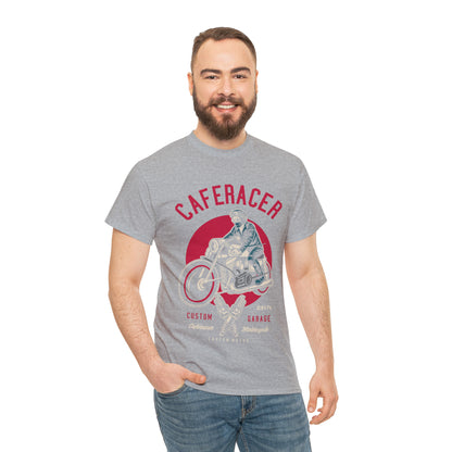 CAFE RACER Custom Garage - Unisex Heavy Cotton Tee