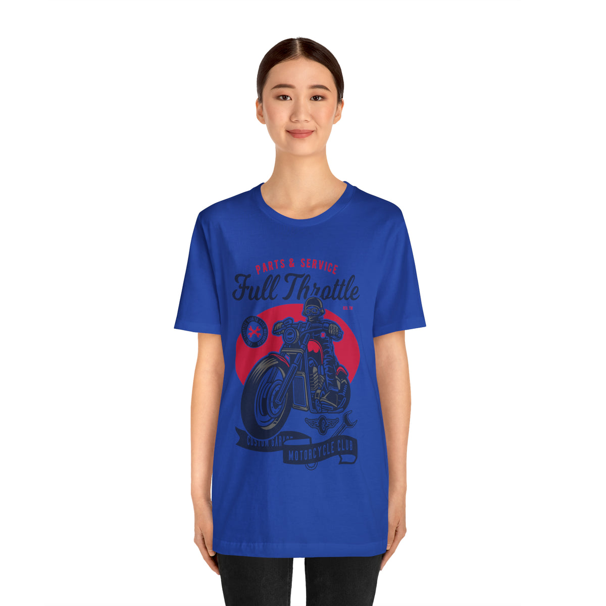 FULL THROTTLE Parts & Service - Unisex Jersey Short Sleeve Tee