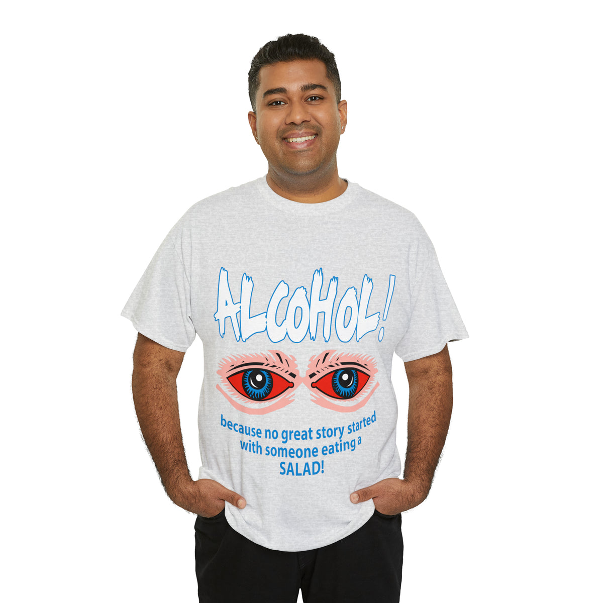 "ALC****" vs Salad - Funny Unisex Heavy Cotton Tee - AUS