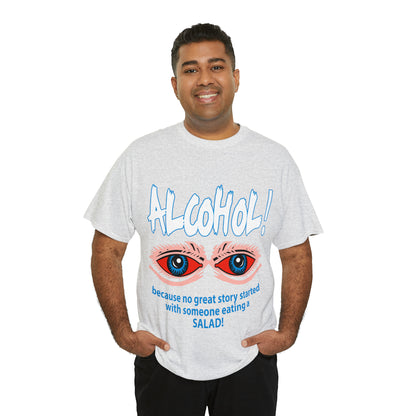 "ALC****" vs Salad - Funny Unisex Heavy Cotton Tee - AUS