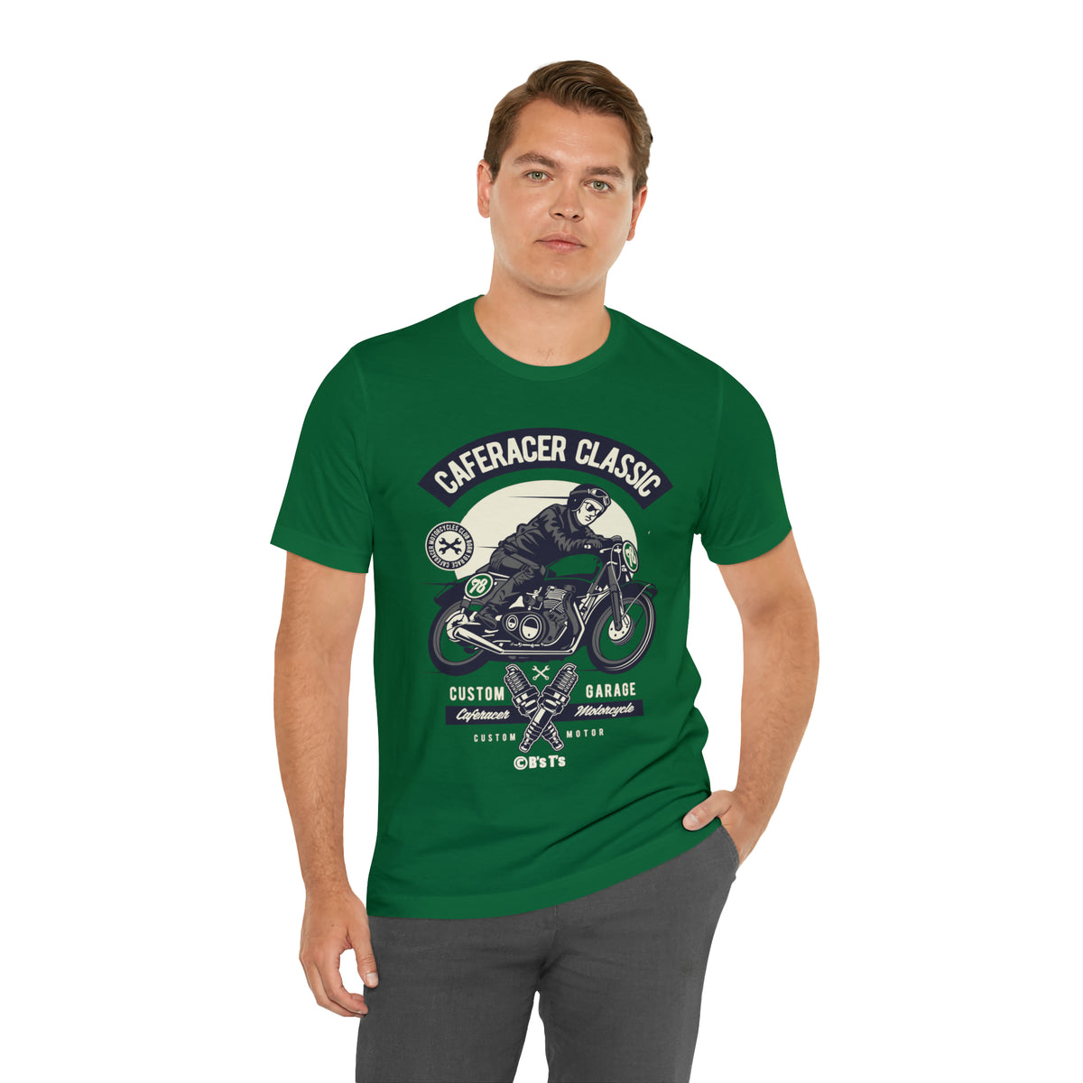 CAFE RACER Classic - Unisex Jersey Short Sleeve Tee