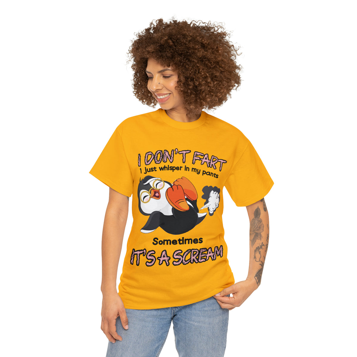 I DON'T FA*T  - Funny Unisex Heavy Cotton Tee - AUS