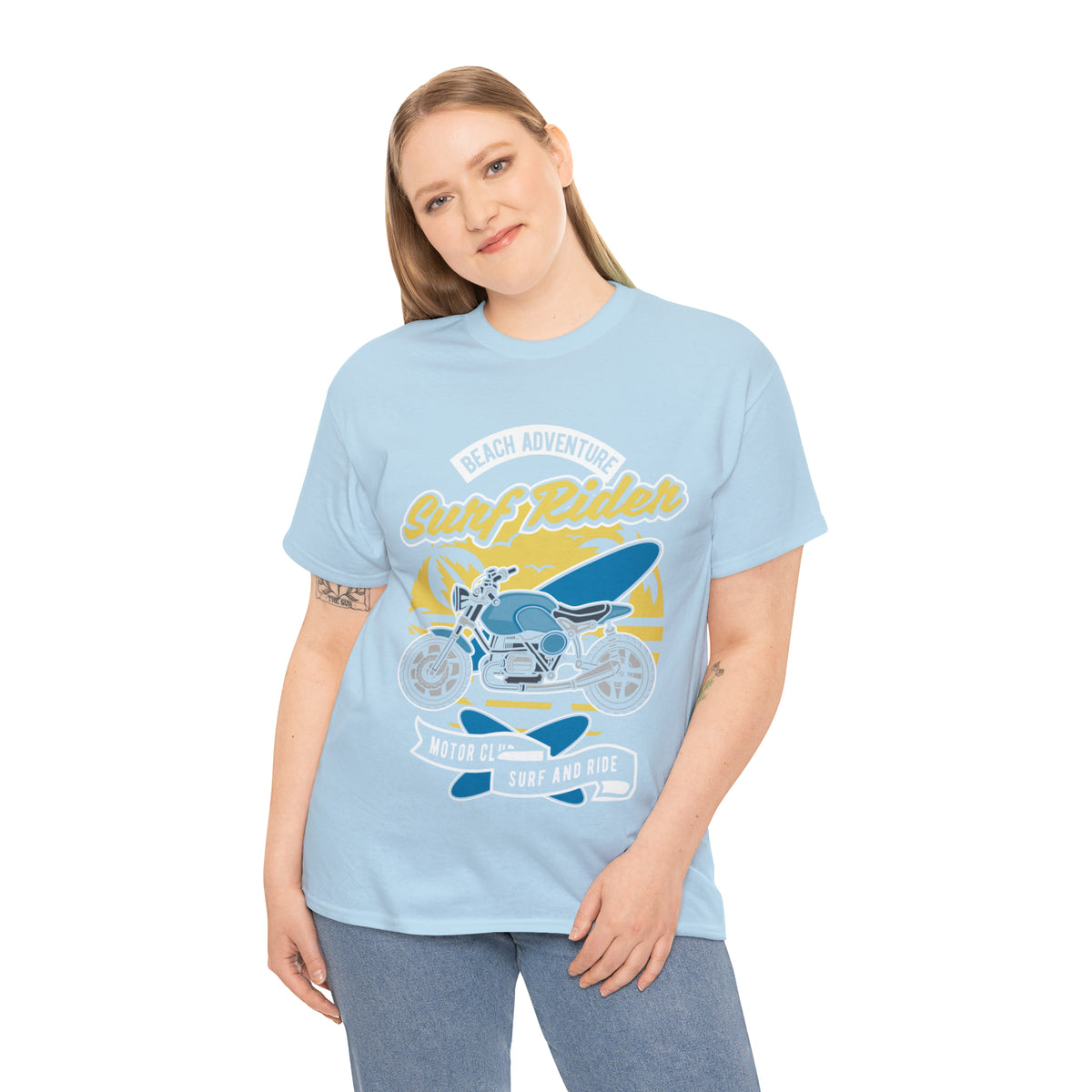 SURF RIDER - Printed in Australia - Unisex Jersey Short Sleeve Tee