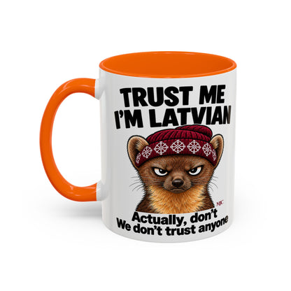 Trust Me I'm Latvian Mug | Funny Latvian Gift | BalticAF