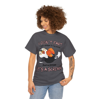 I DON'T FA*T - Funny Unisex Heavy Cotton Tee - USA