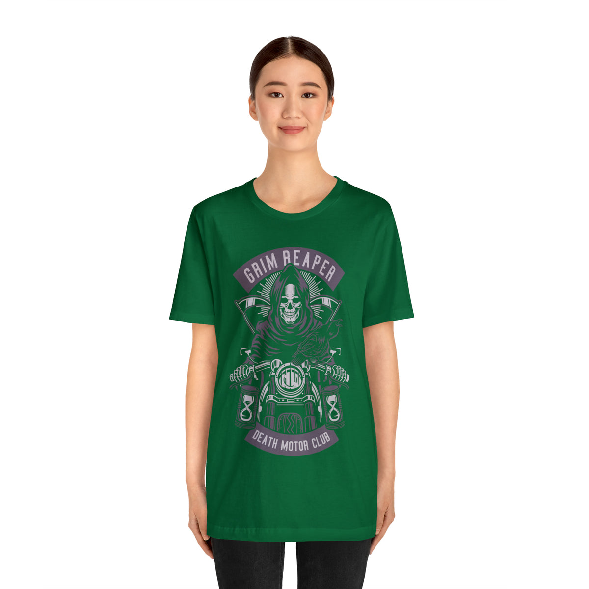GRIM REAPER Moto Club - Unisex Jersey Short Sleeve Tee