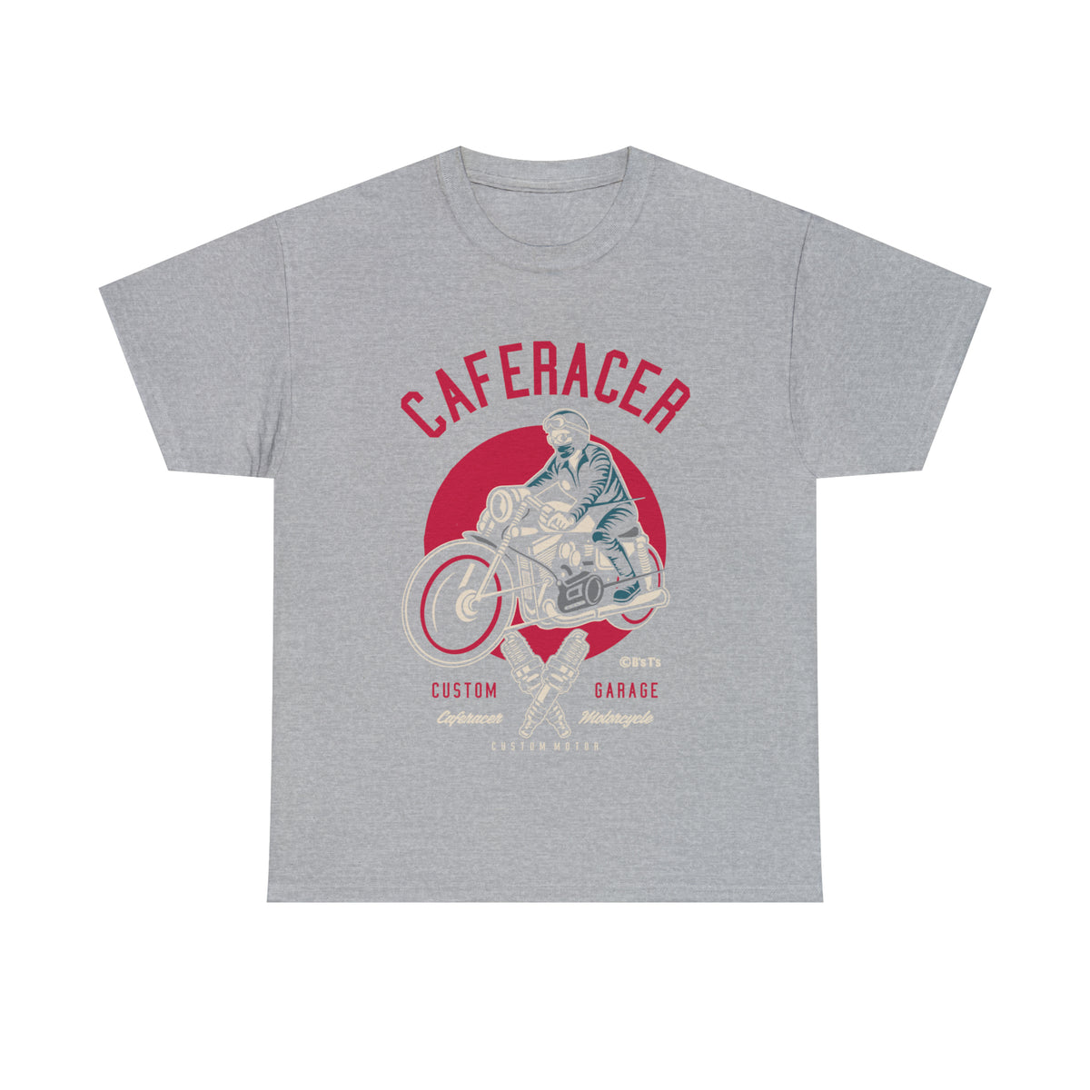 CAFE RACER Custom Garage - Unisex Heavy Cotton Tee
