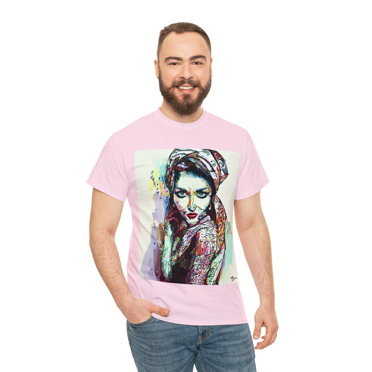 EASTERN BEAUTY - Airt on a Shirt  - Unisex Heavy Cotton Tee - AUS