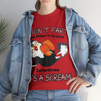 I DON'T FA*T  - Funny Unisex Heavy Cotton Tee - AUS