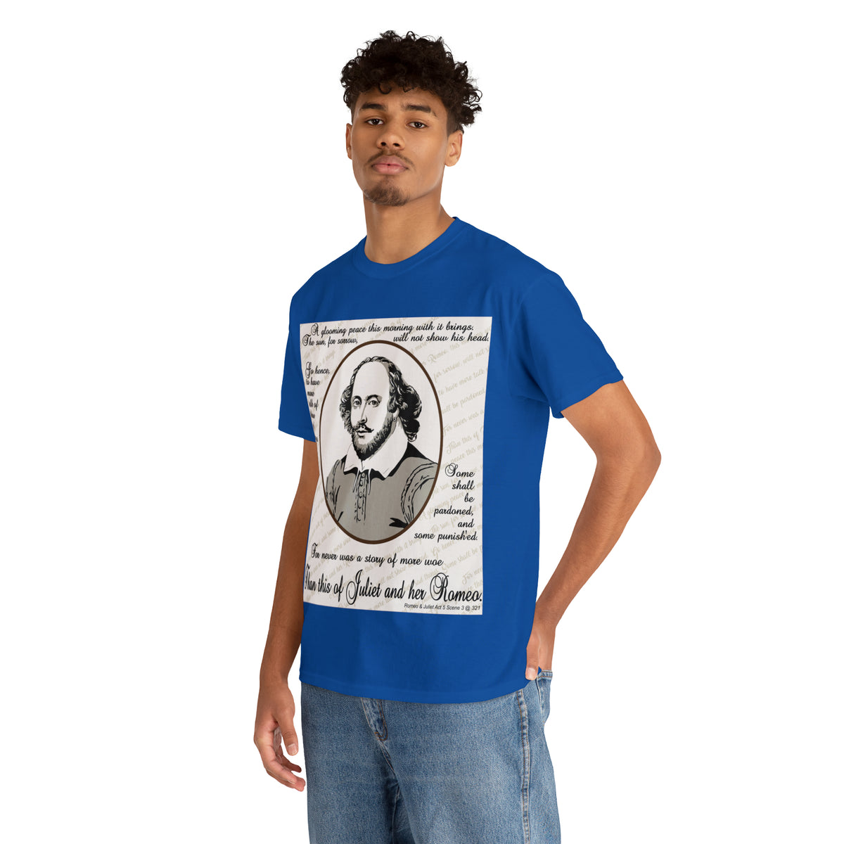 No Greater Tale of Woe... Juliet & Romeo.- Unisex Heavy Cotton Tee