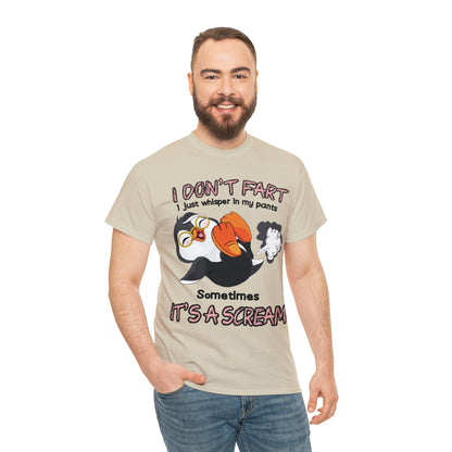 I DON'T FA*T - Funny Unisex Heavy Cotton Tee - USA