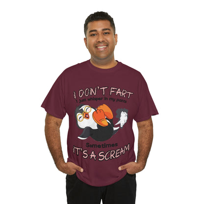 I DON'T FA*T  - Funny Unisex Heavy Cotton Tee - AUS