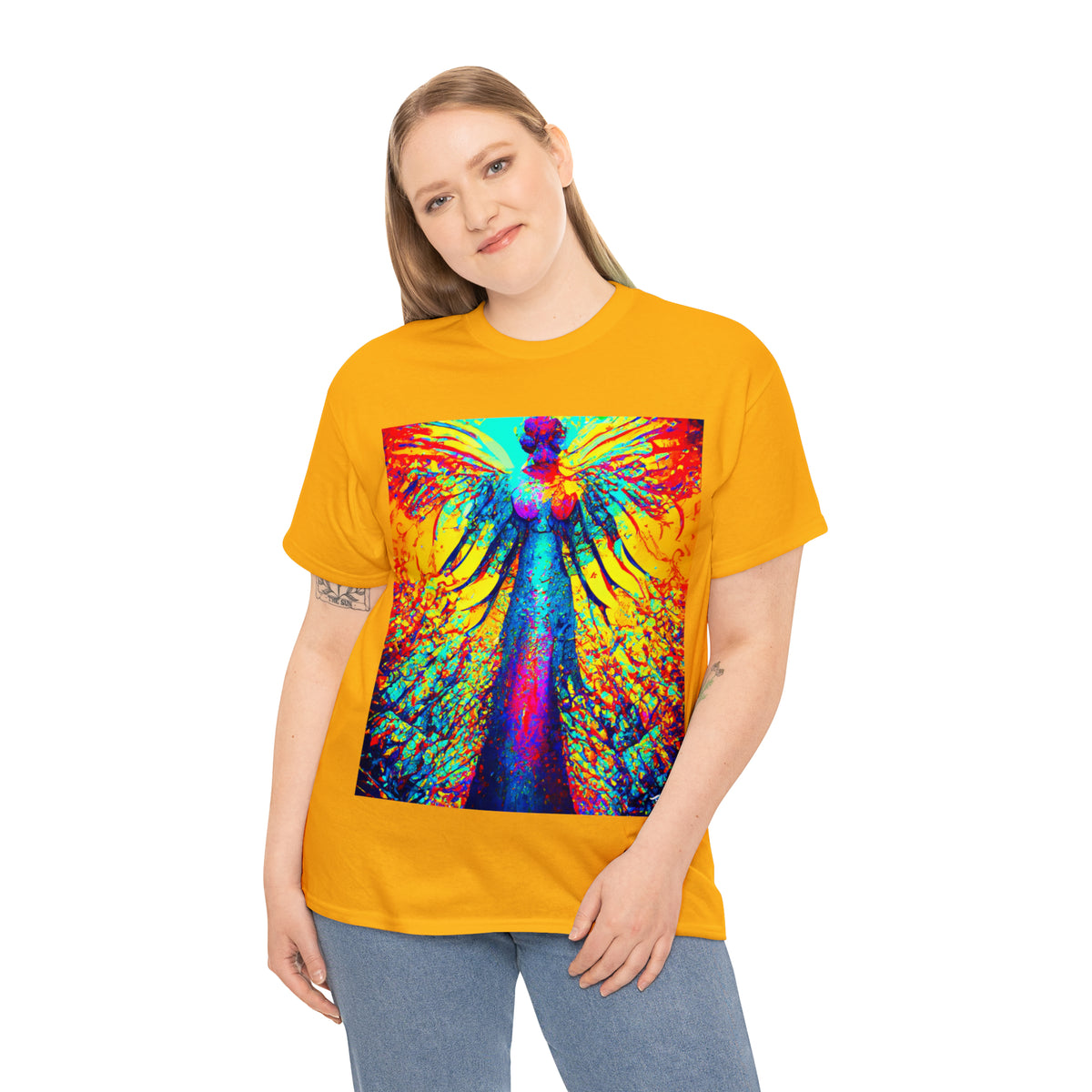 GUARDIAN MOTHER - Airt on a Shirt  - Unisex Heavy Cotton Tee - AUS